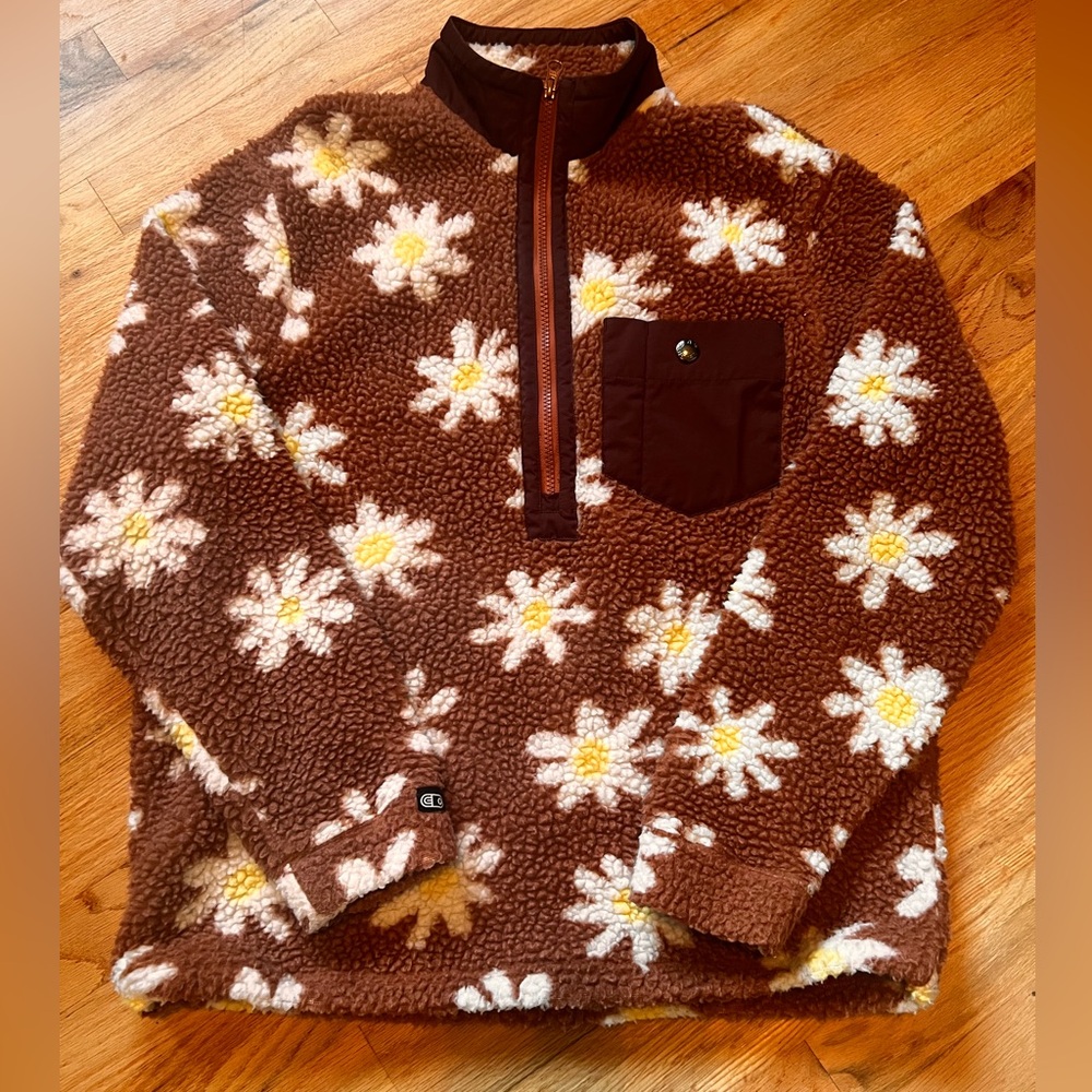 Airblaster Sherpa Daisy Quarter Zip